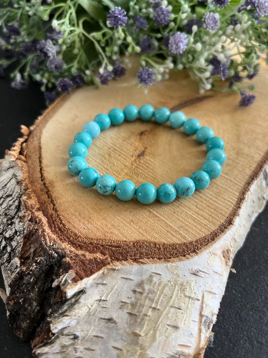 Turquoise / Turkoois kralen armband 🩵
