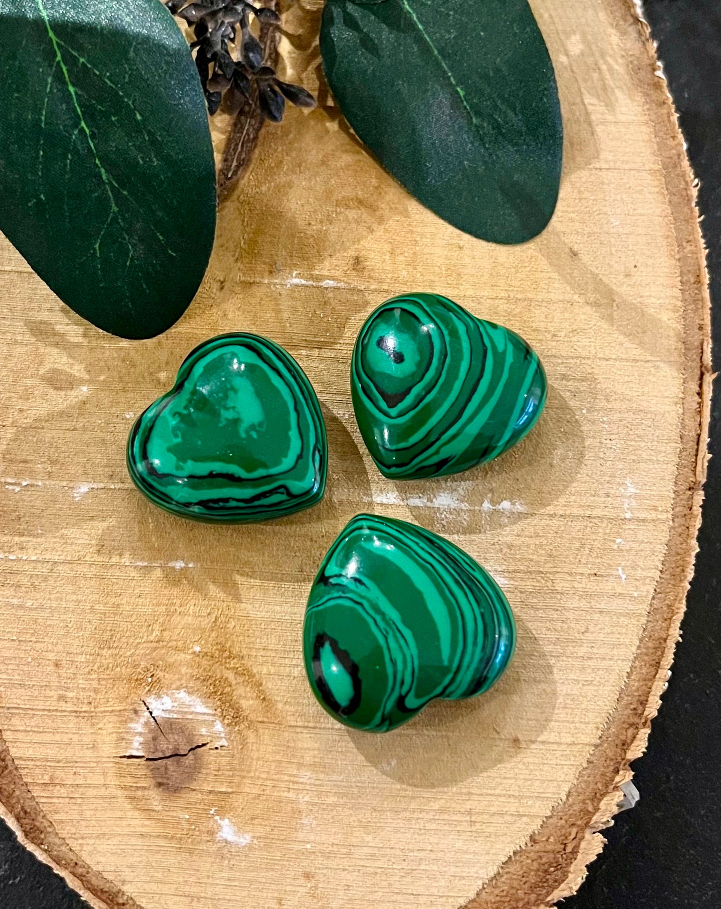 Malachiet hartje 💚 Zaksteen