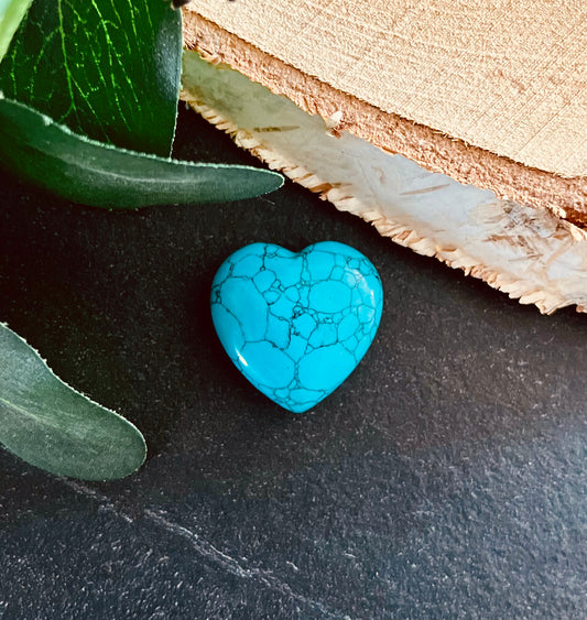 Turkoois / Turquoise hartje 🩵