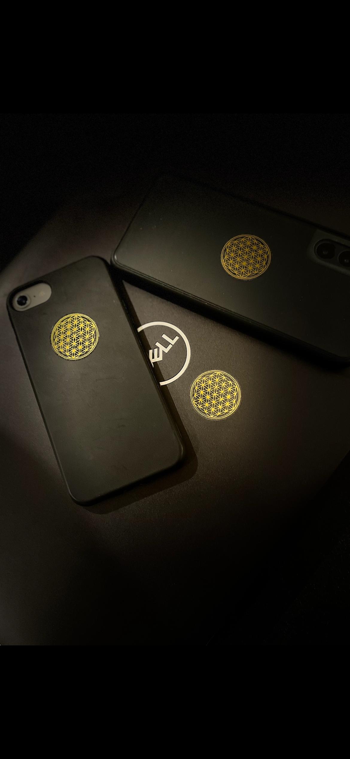 Anti straling sticker