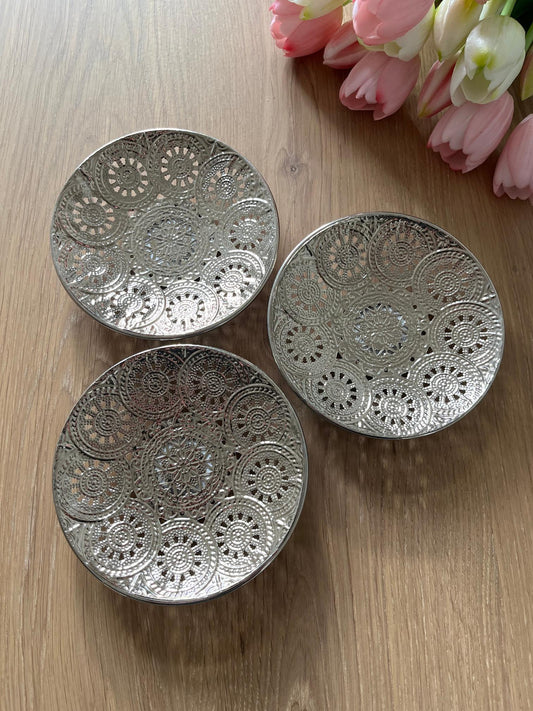 Barokstijl schoteltjes