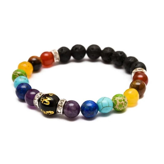 Chakra symbols armband