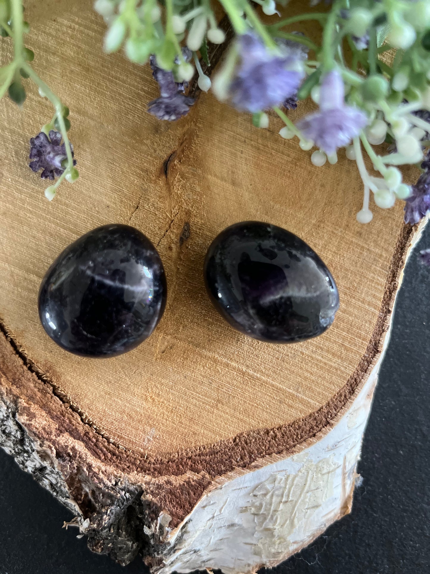 Getrommelde Amethist steen