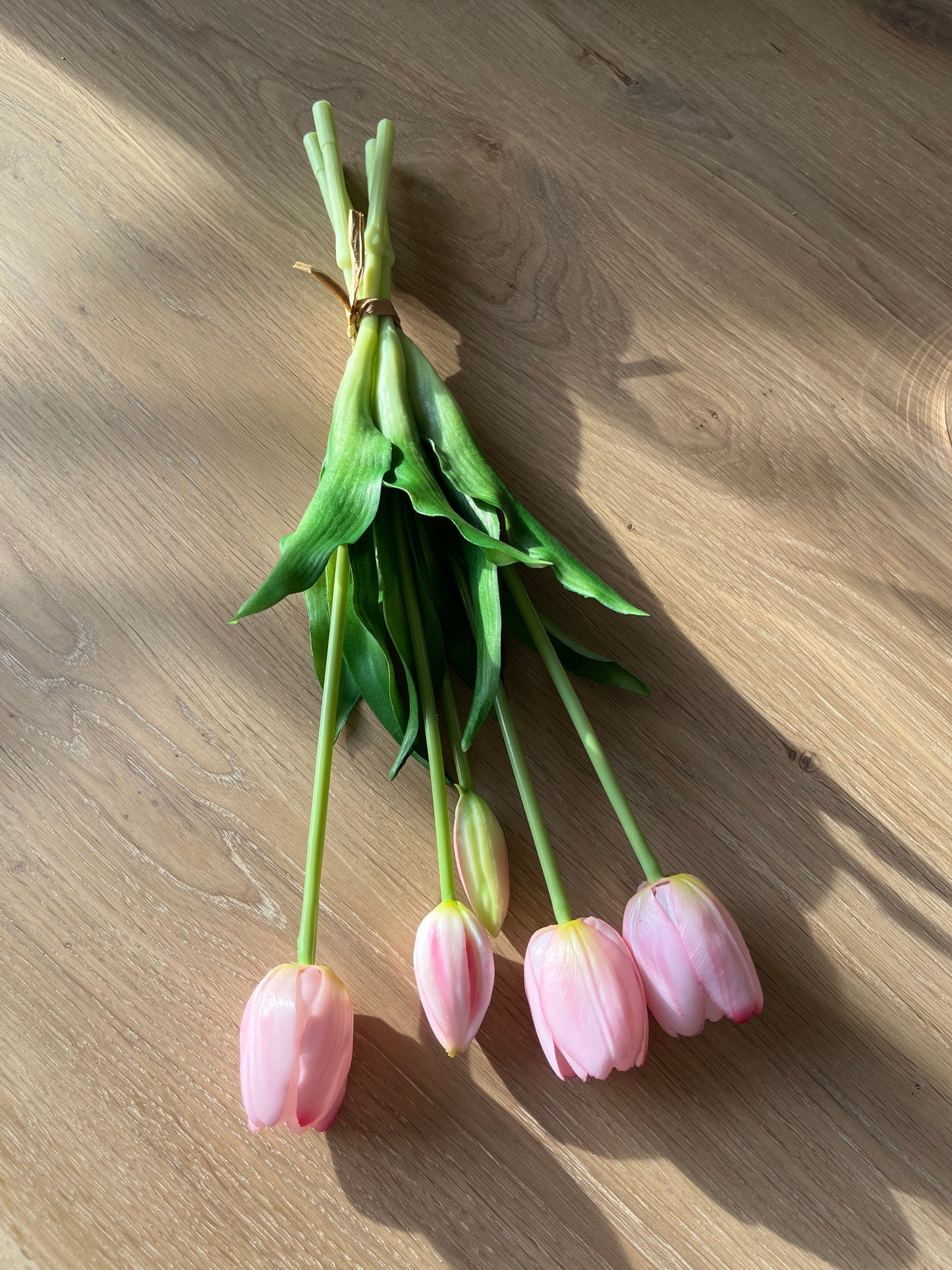 Zacht Roze Tulpen nep🌷Nep Tulpen, die net echt lijken