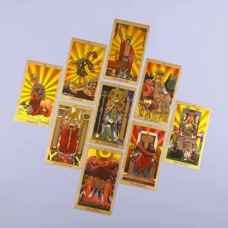 Tarot gouden kaarten