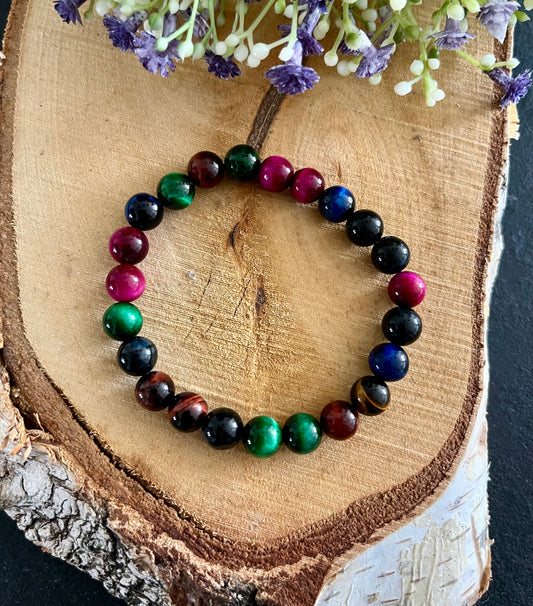 Tijgeroog Mix Armband