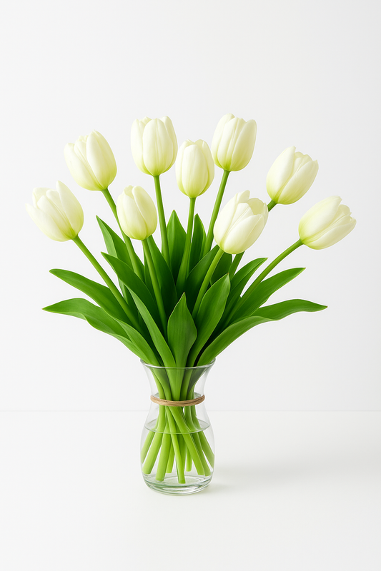 Real Touch Kunsttulpen – Prachtige Nepbloemen 40 cm | Duurzaam & Levensecht Boeket – Verschillende Kleuren Beschikbaar