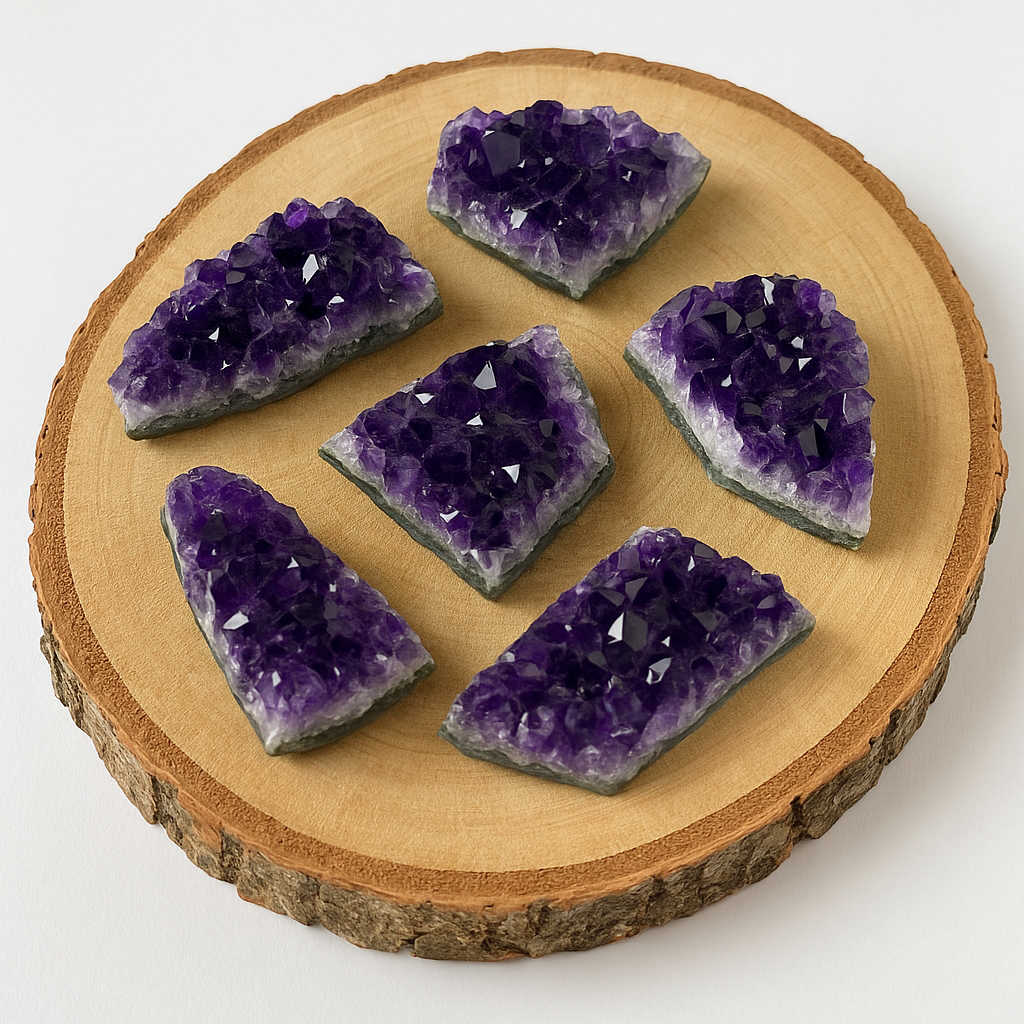✨ Mini Amethist Cluster – Helende Edelsteen met Rustgevende Energie ✨